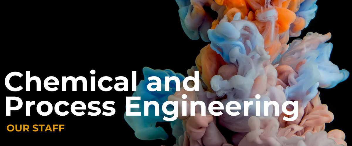 Chemical Engineering - our staff banner