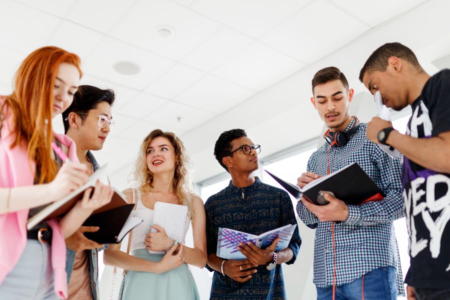 Students at Heriot-Watt University, Dubai