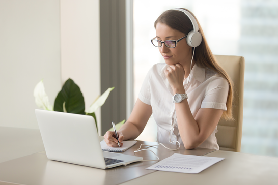 Girl on laptop 