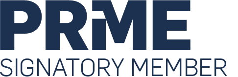 PRME Signatory Member Logo Blue