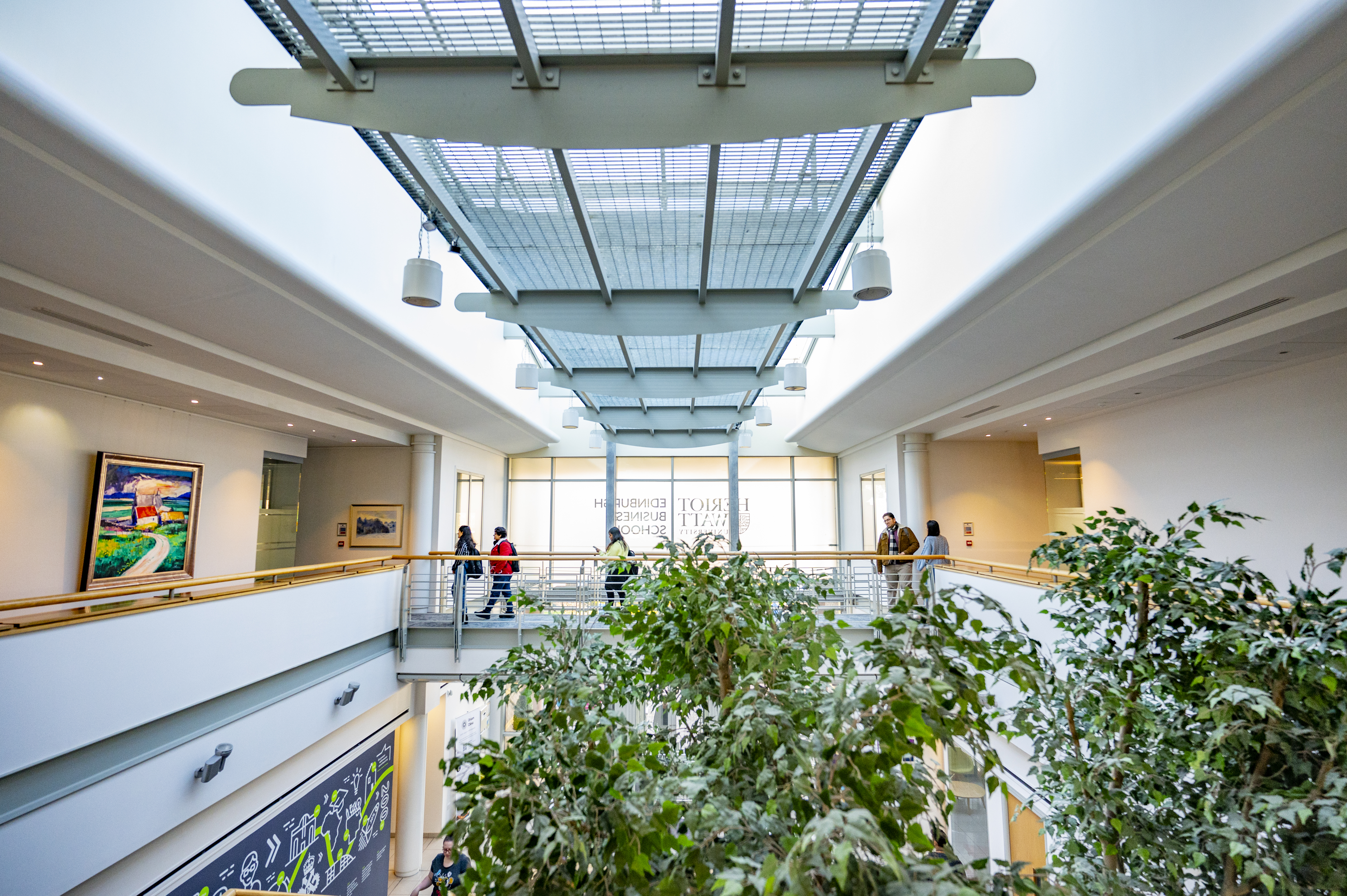 Interior view of the Business School