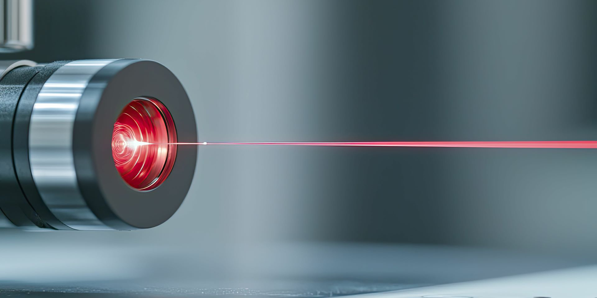 A focused laser beam cutting metal, illustrating advanced techniques in industrial manufacturing.