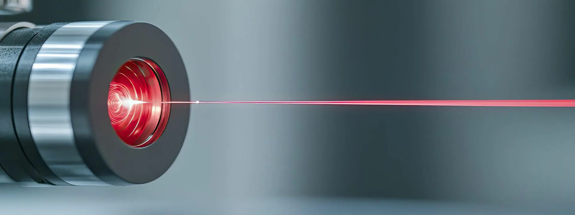 A focused laser beam cutting metal, illustrating advanced techniques in industrial manufacturing.
