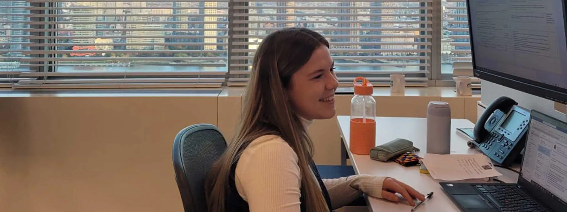 Hannah Fenn-Tye, the latest Fiona Watson scholar working in New York