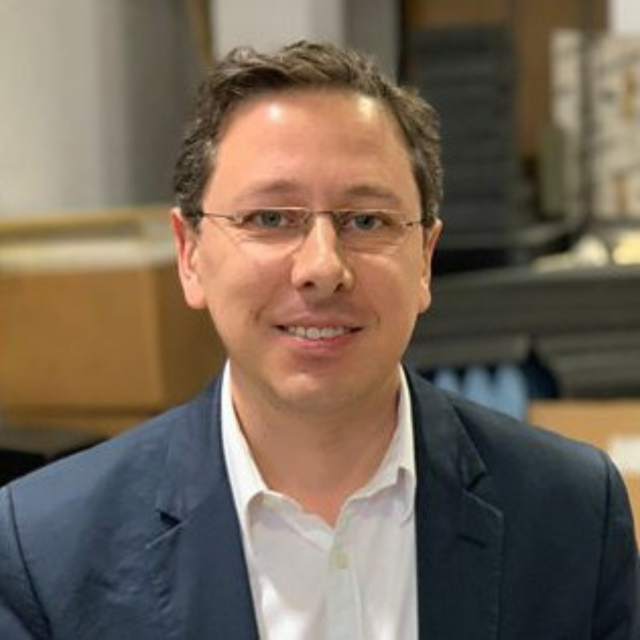 Laurent Galbrun in the acoustic lab.