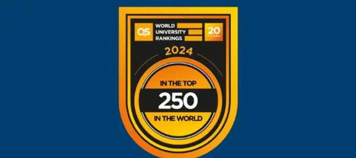 QS World University Rankings Top 250 in the World