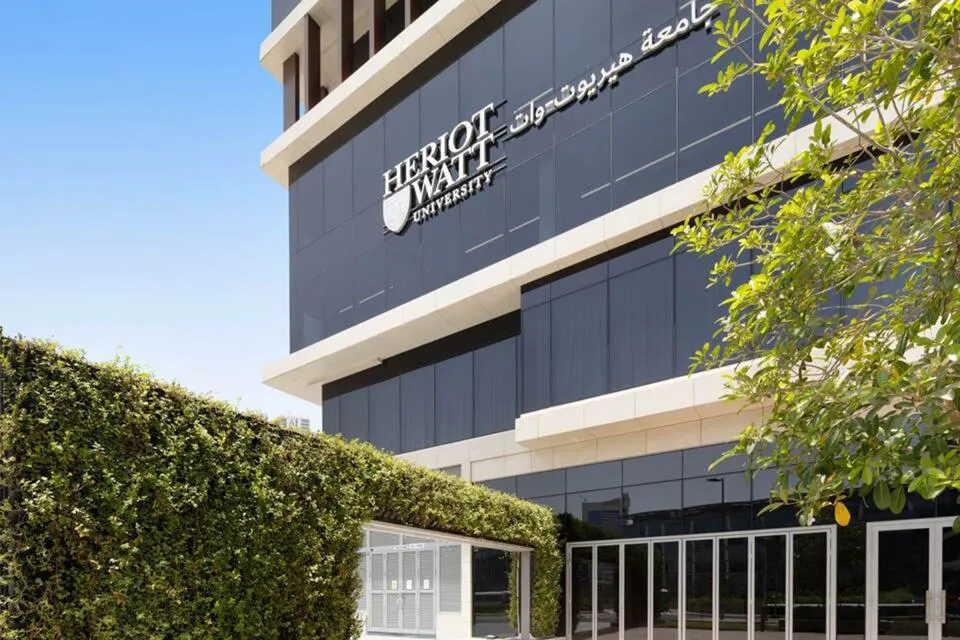 Greenery around the Heriot-Watt Dubai campus