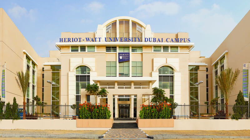 front side of second hwud campus