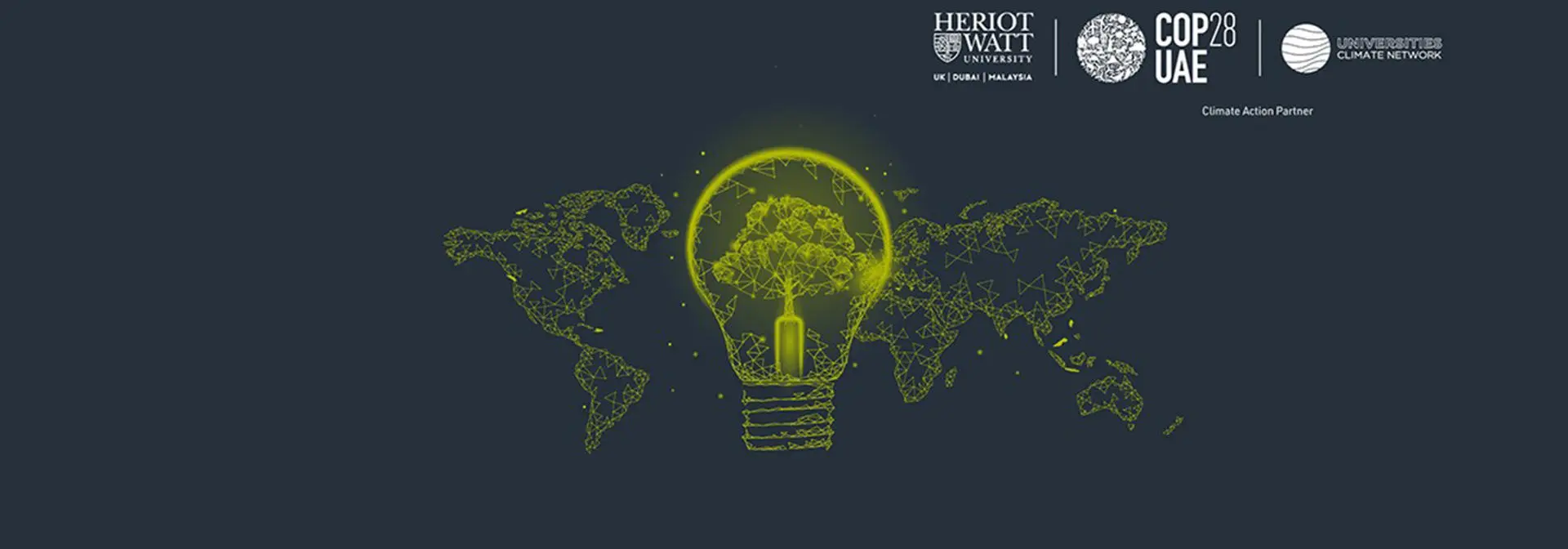 Abstract graphic for COP28 UAE