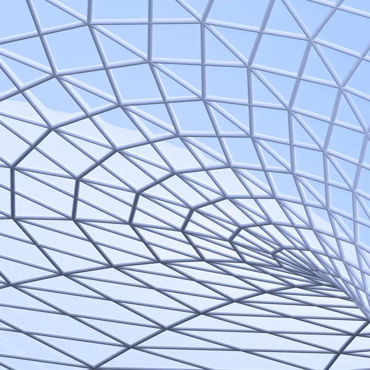 Modern building roof