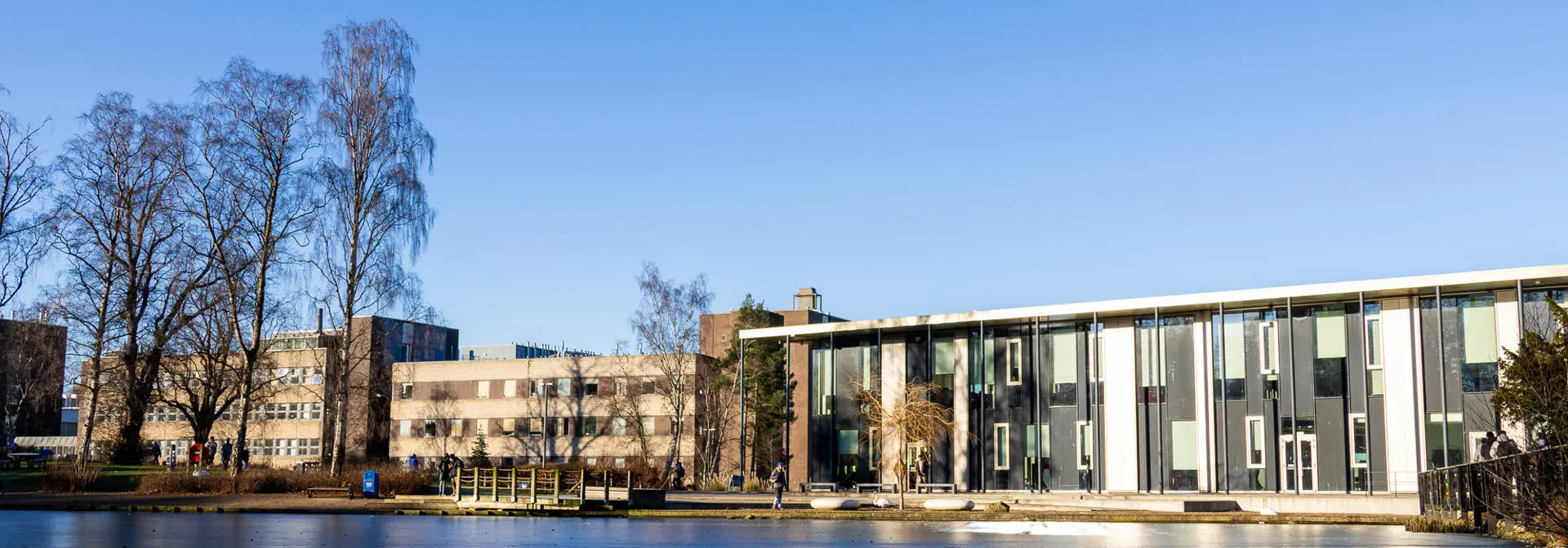 The loch and GRID building