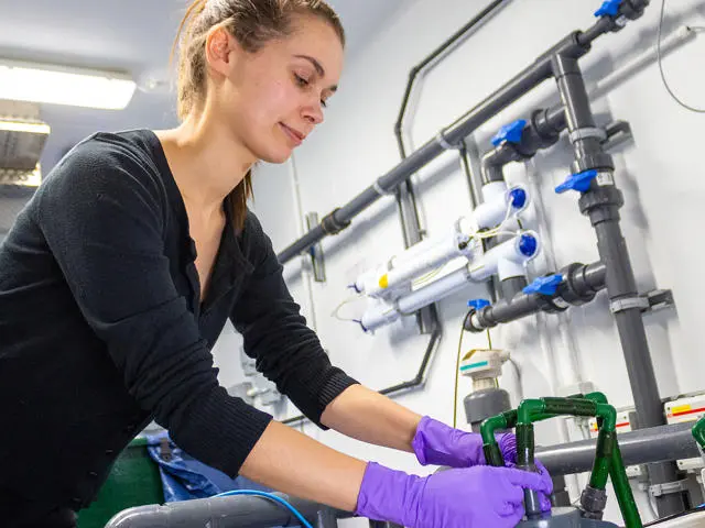 Marine laboratory technician.