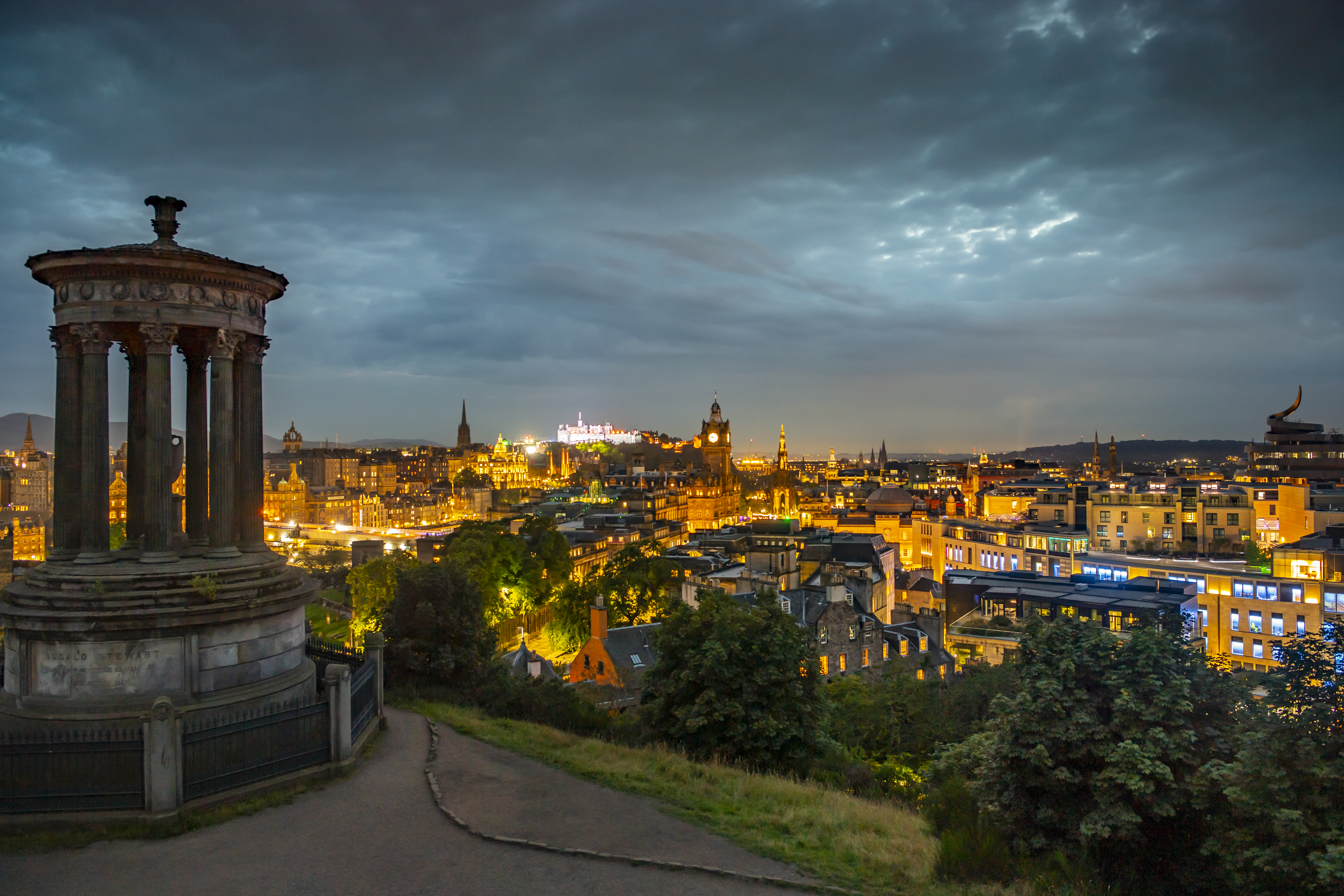 HWU-36633 Dugald Stewart Monument