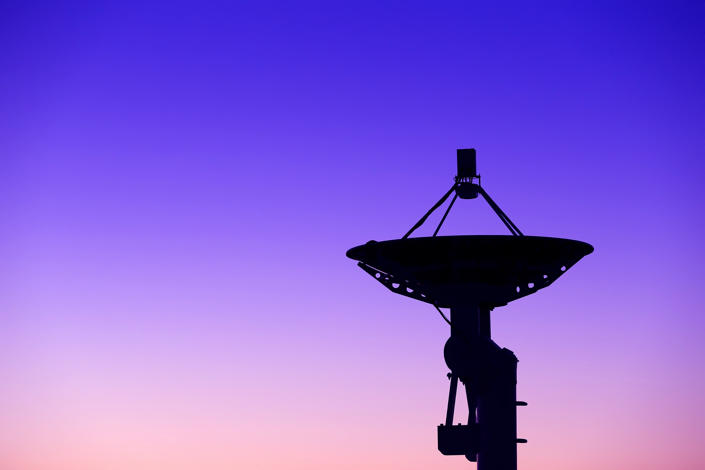 A satellite 