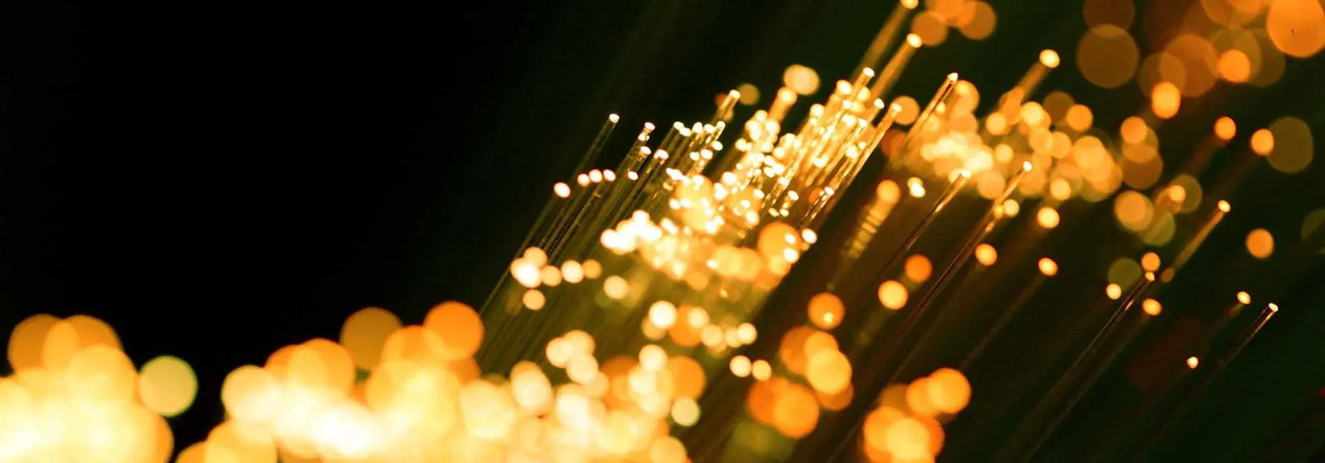 Golden fibre optics