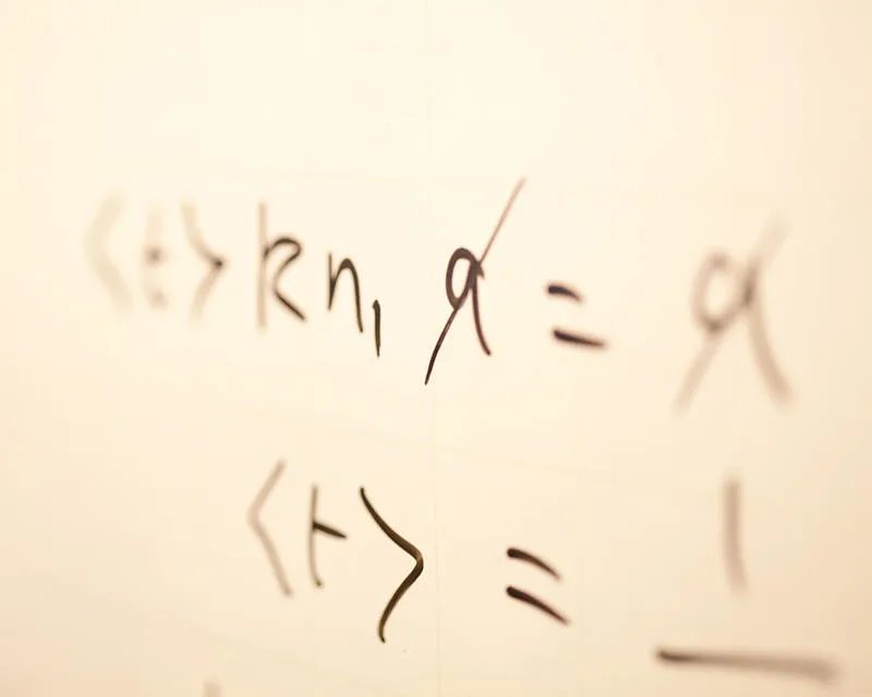 Maths formula