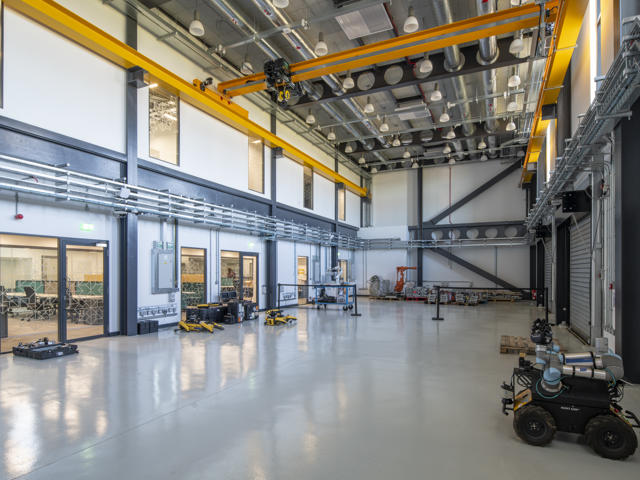 National Robotarium RAS lab Photography by Paul Zanre