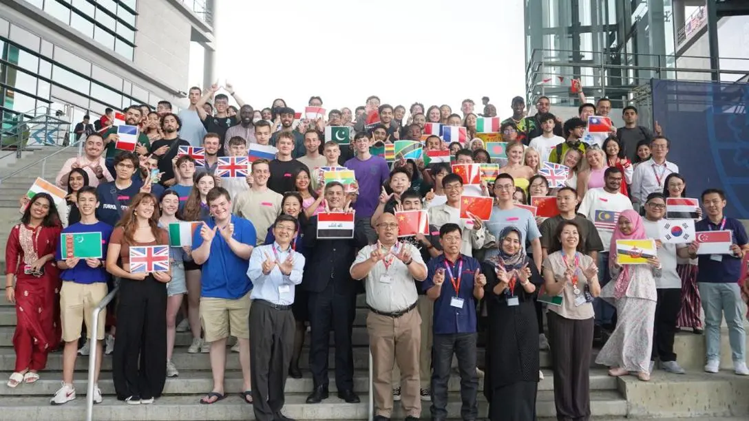 International Students Lunch at HWUM Sept 2023