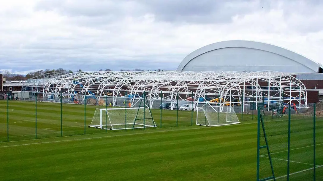 The Oriam Tennis Courts at Heriot-Watt Univeristy