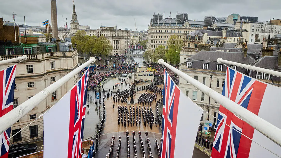 Armed forces at the Coronation