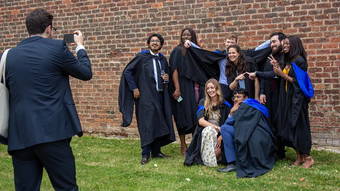 Students graduating from Heriot-Watt University