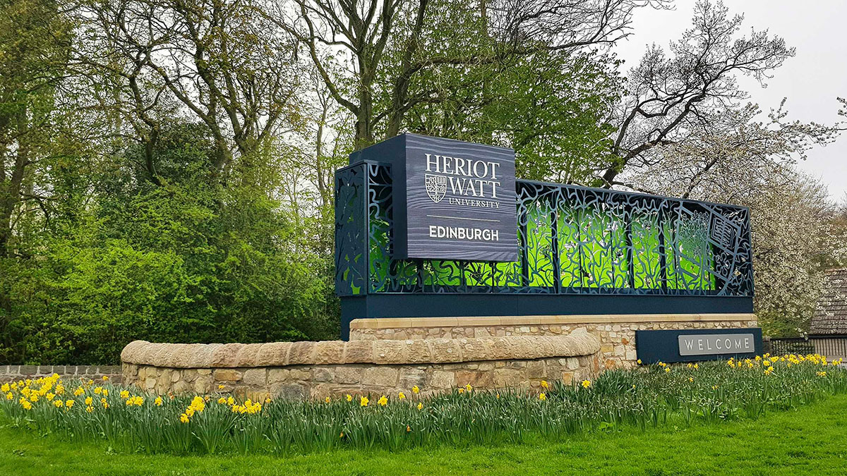 Heriot-Watt University's Riccarton campus in Edinburgh