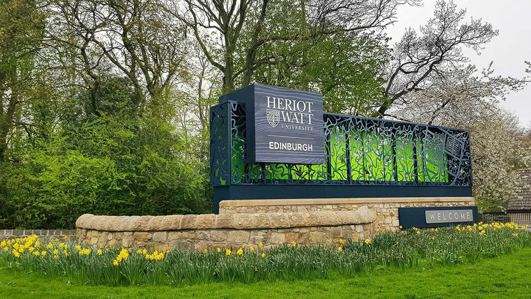 Heriot-Watt University's Riccarton campus in Edinburgh