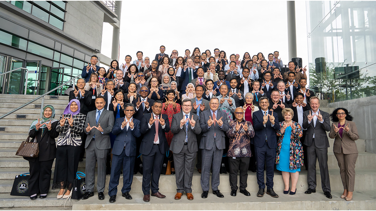 Delegates attending Heriot-Watt University Malaysia's Net Zero Roundtable