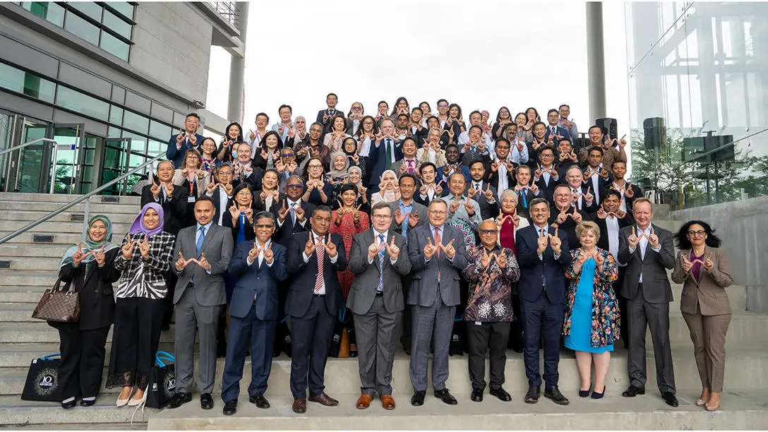 Delegates attending Heriot-Watt University Malaysia's Net Zero Roundtable