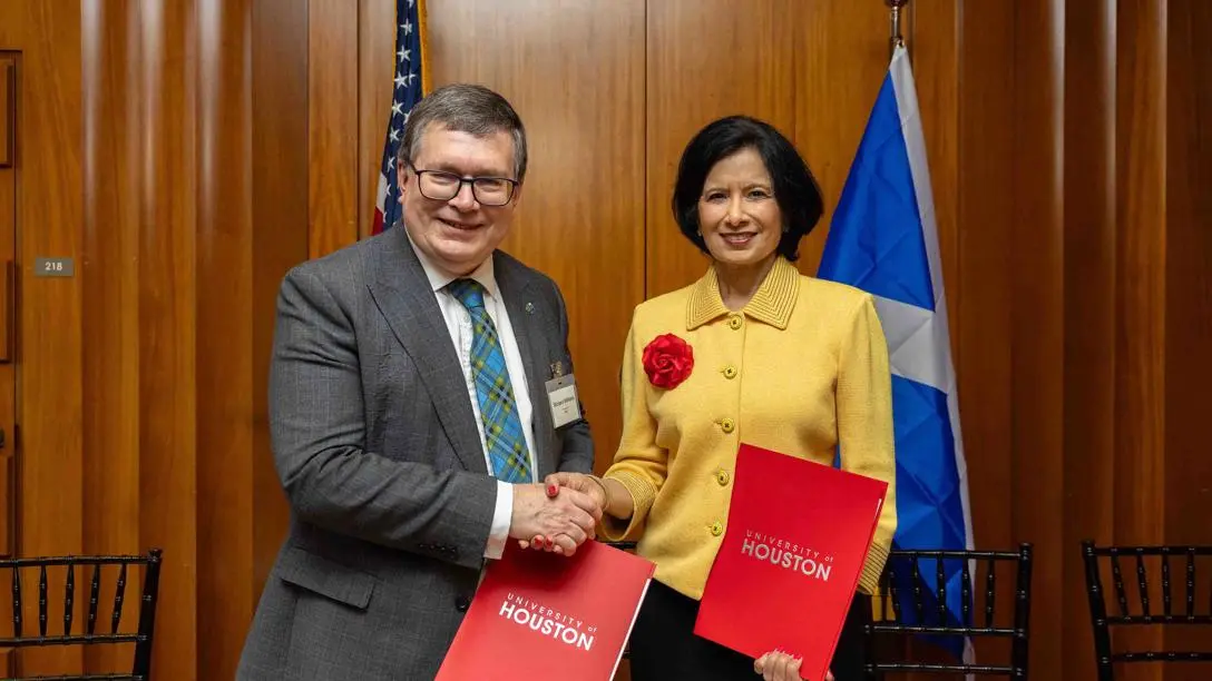 MOU with Houston Uni