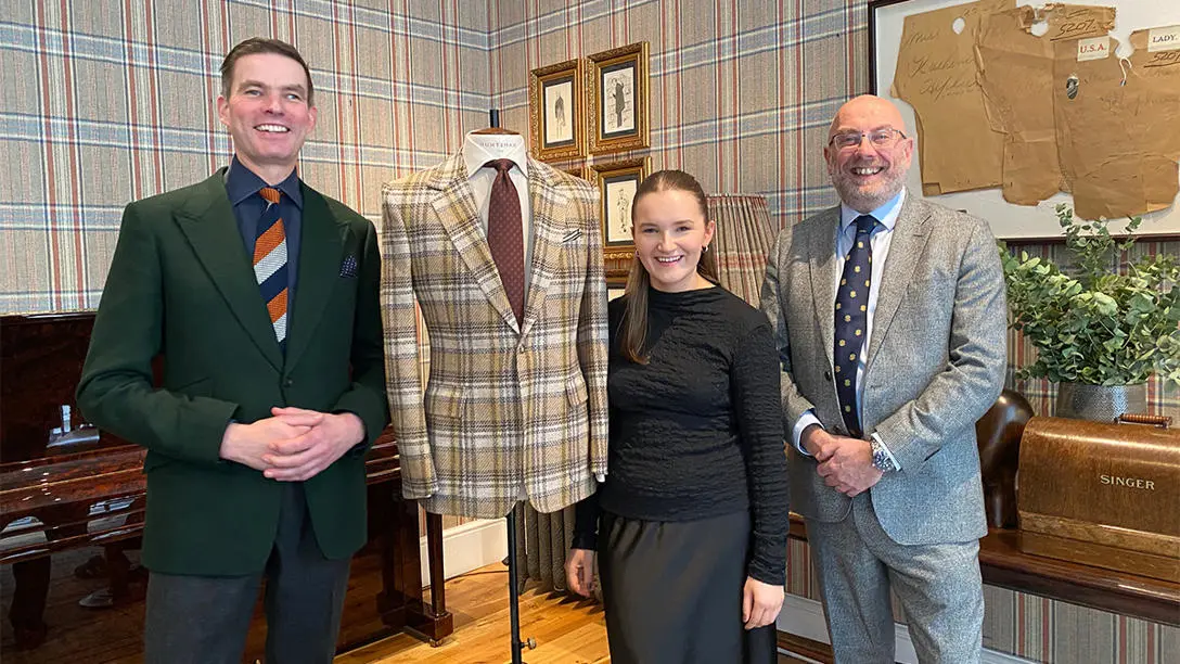 Campbell Carey, Lois Cowie and Iain Milligan