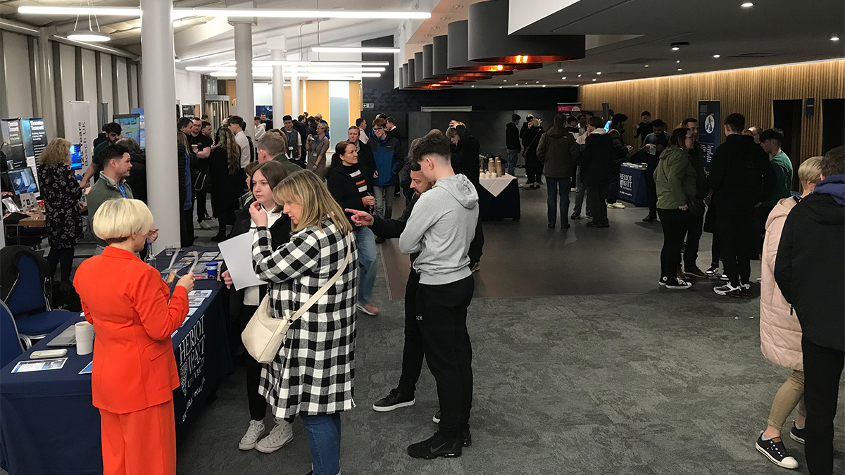 Heriot-Watt's Graduate Apprenticeship recruitment fayre