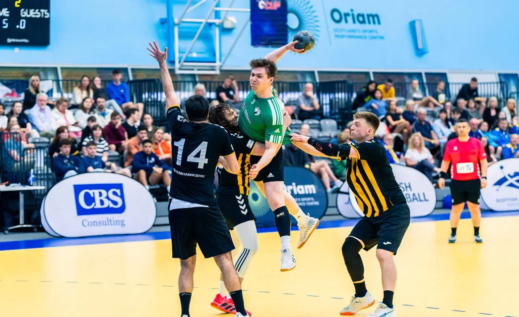 The British Handball Super Cup 2024 Men’s Finals at Oriam. Photo by Max van Kooy. The British Handball Super Cup 2024 Men’s Finals at Oriam. Photo by Max van Kooy.