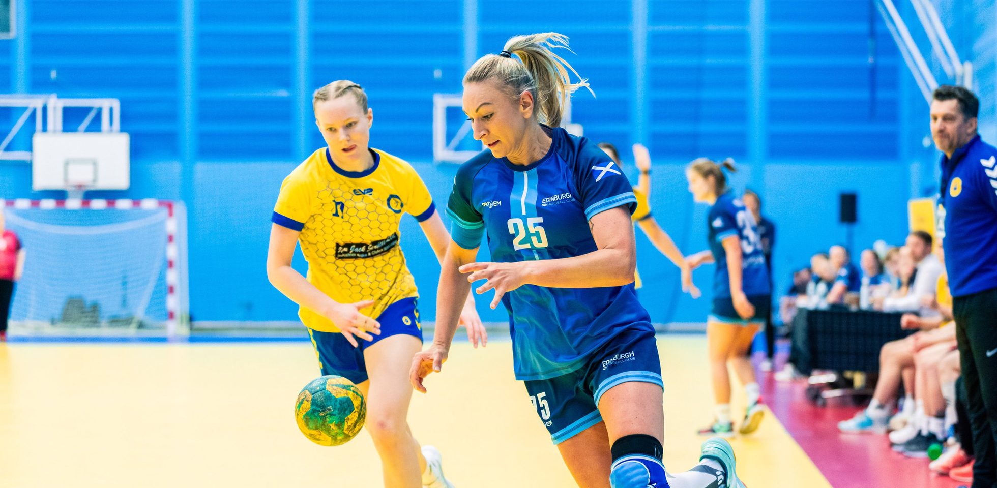 The British Handball Super Cup 2024 Women’s Finals at Oriam. Photo by Max van Kooy.