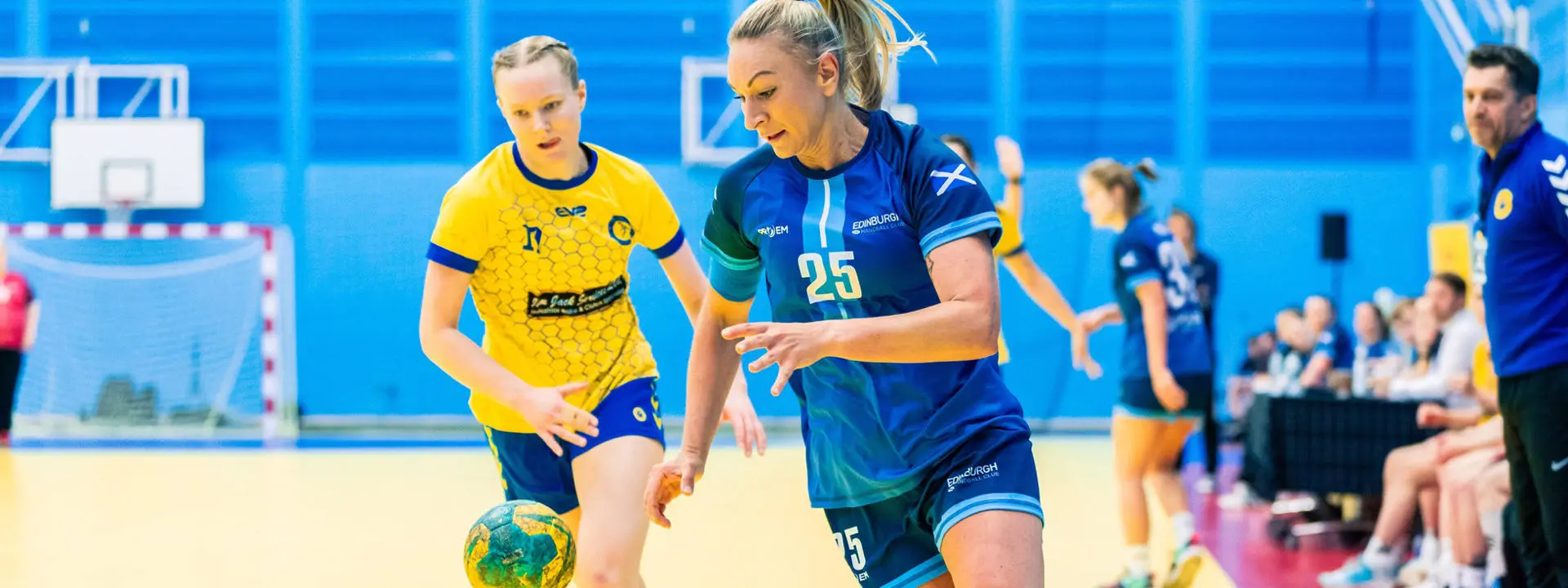The British Handball Super Cup 2024 Women’s Finals at Oriam. Photo by Max van Kooy.