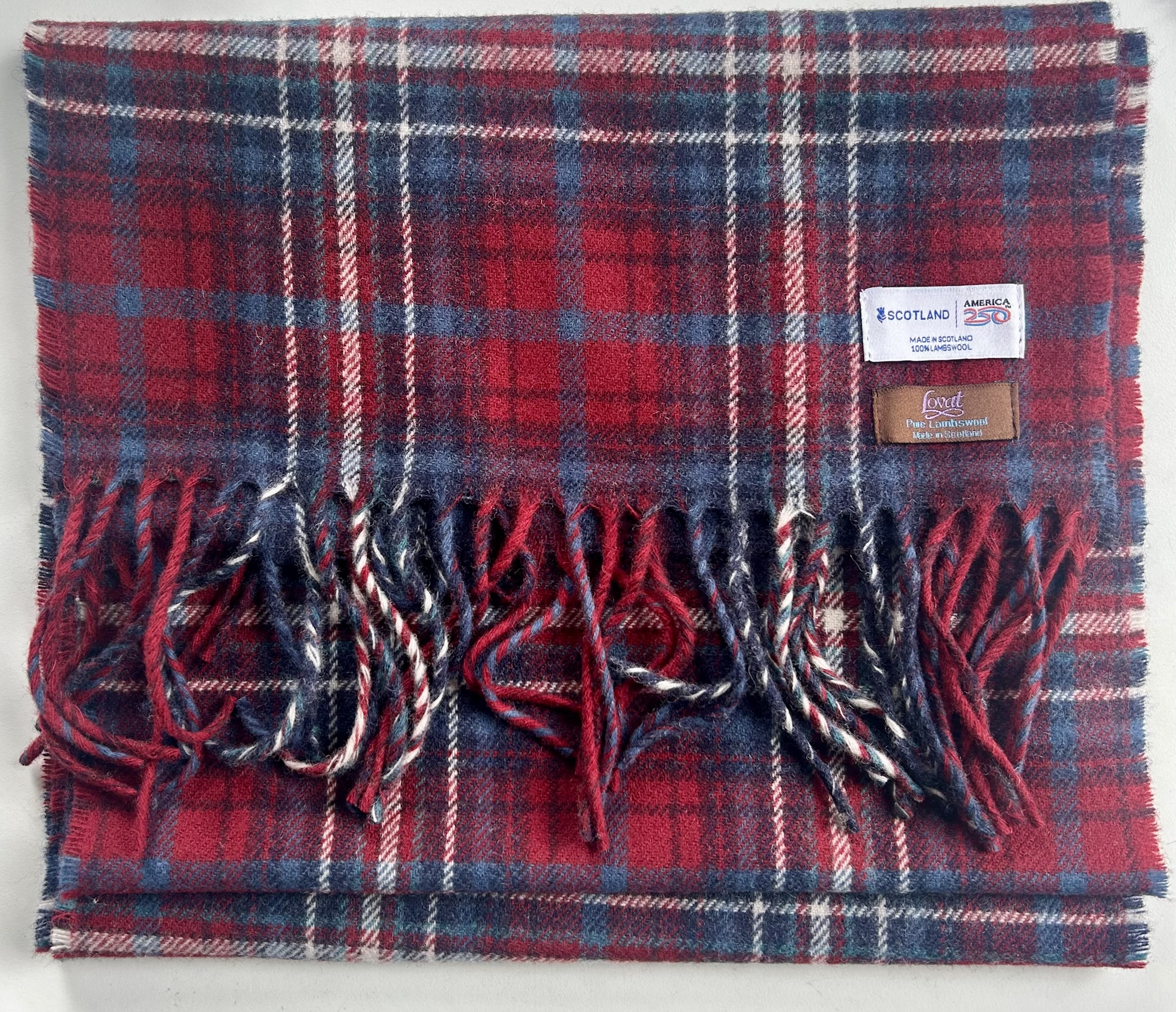 Kaci's winning tartan design