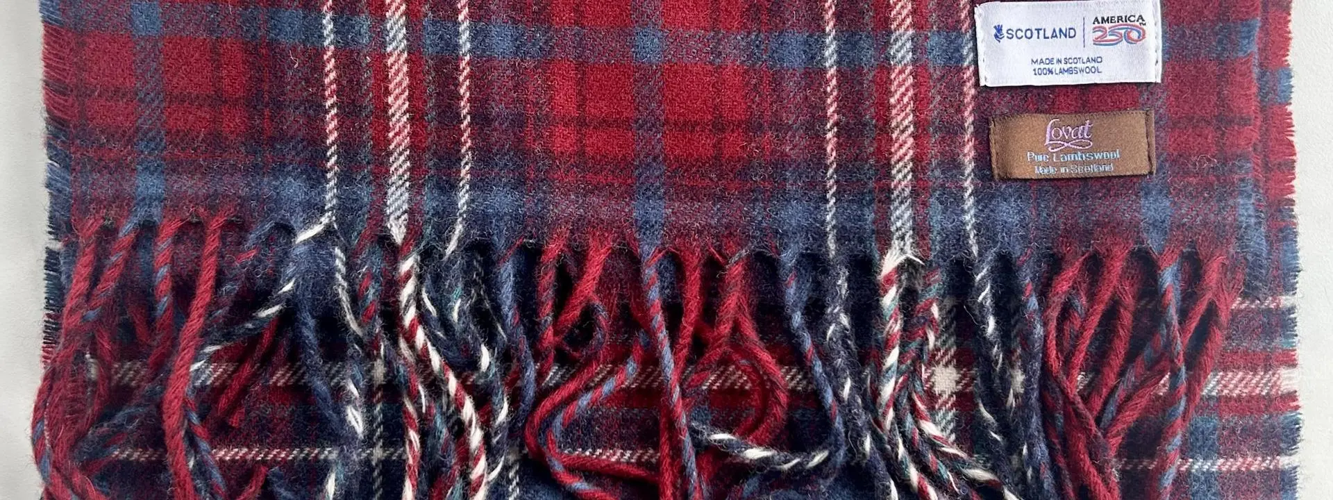 Kaci's winning tartan design