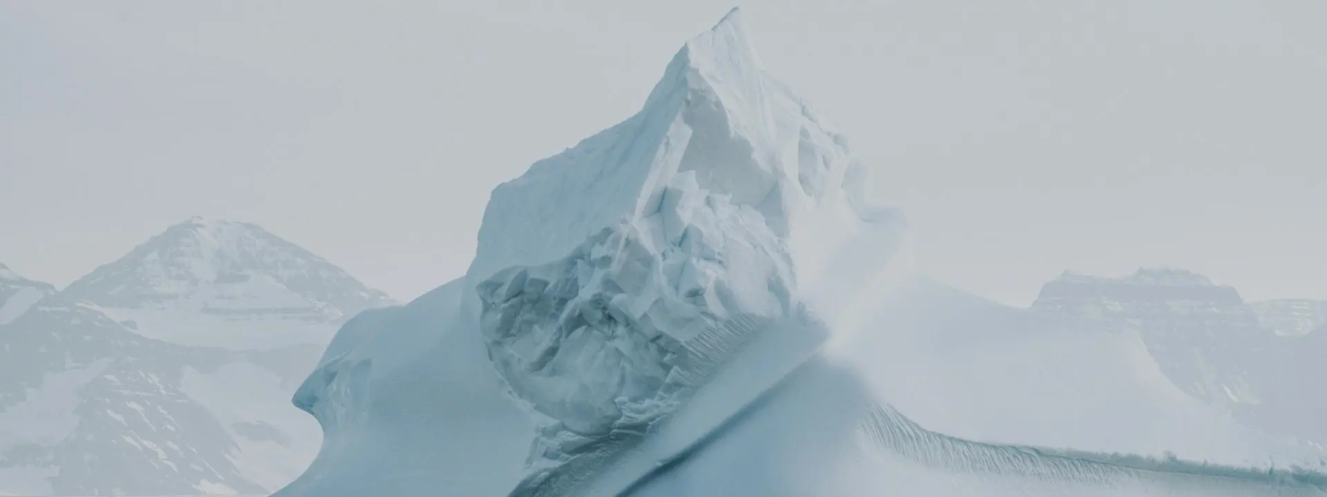 Image of an iceberg.