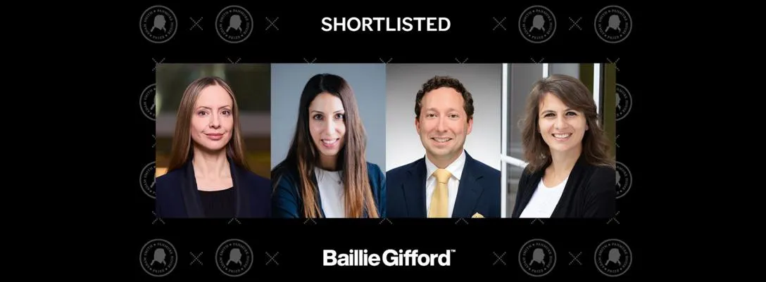 The four shortlisted academics in the 2024 Panmure House Prize. From left to right: Dr Ivanka Visnjic, Dr Moran Lazar, Professor Kirk Doran and Professor Michela Giorcelli. The four shortlisted academics in the 2024 Panmure House Prize. From left to right: Dr Ivanka Visnjic, Dr Moran Lazar, Professor Kirk Doran and Professor Michela Giorcelli.