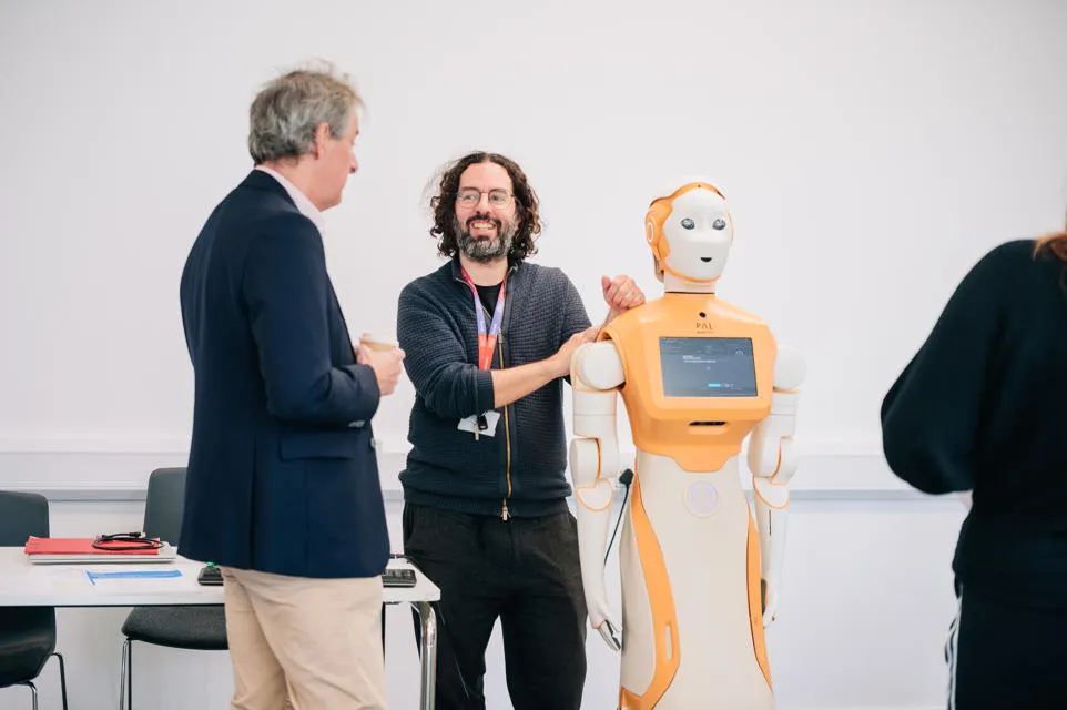 Researchers showcased technologies such as robotics for managing frailty Researchers showcased technologies such as robotics for managing frailty