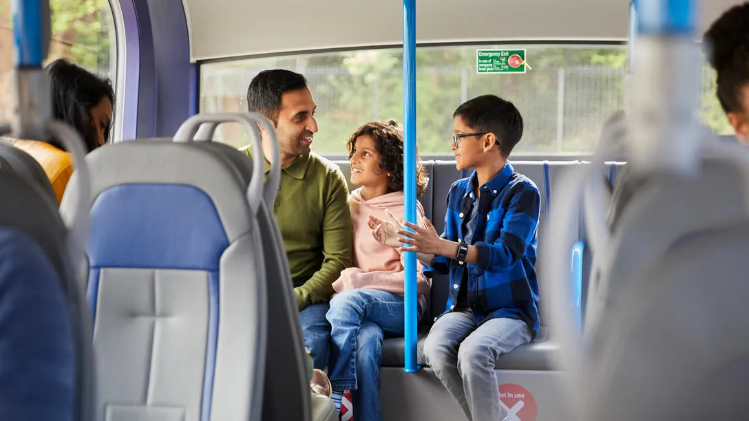 Bus passengers in the West Midlands. Photo by the West Midlands Combined Authority.