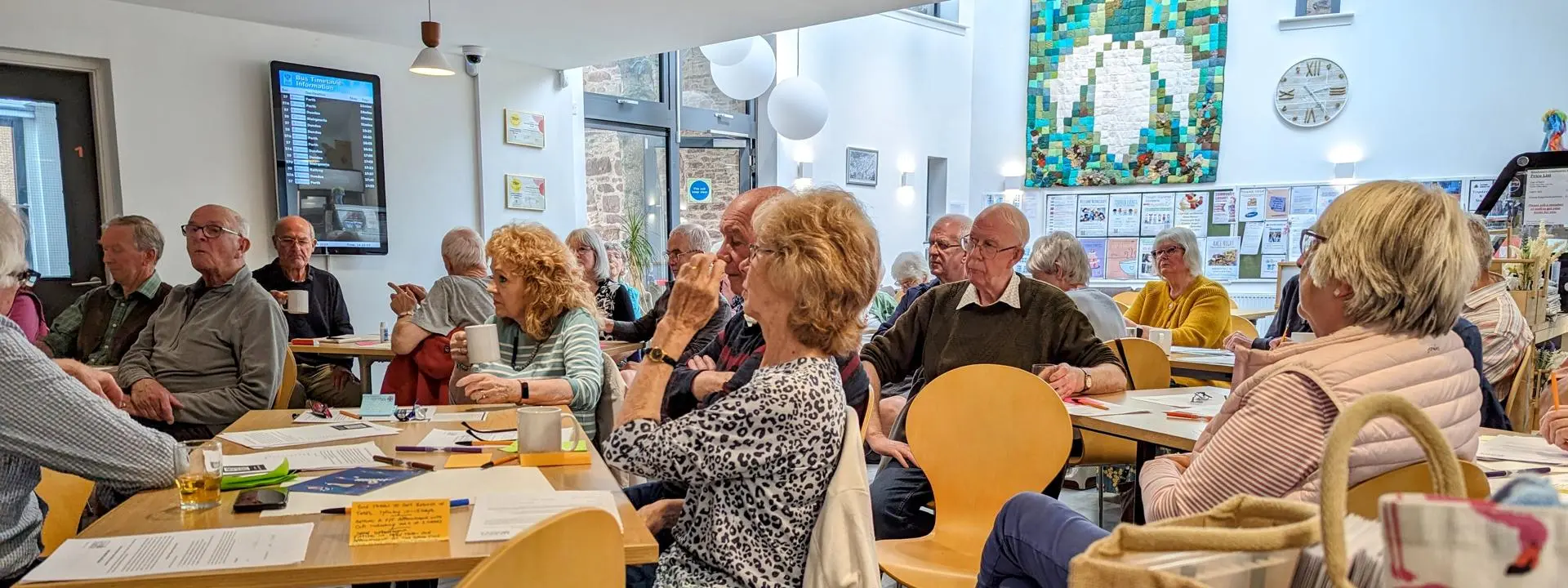 A focus group of older adults in Tayside