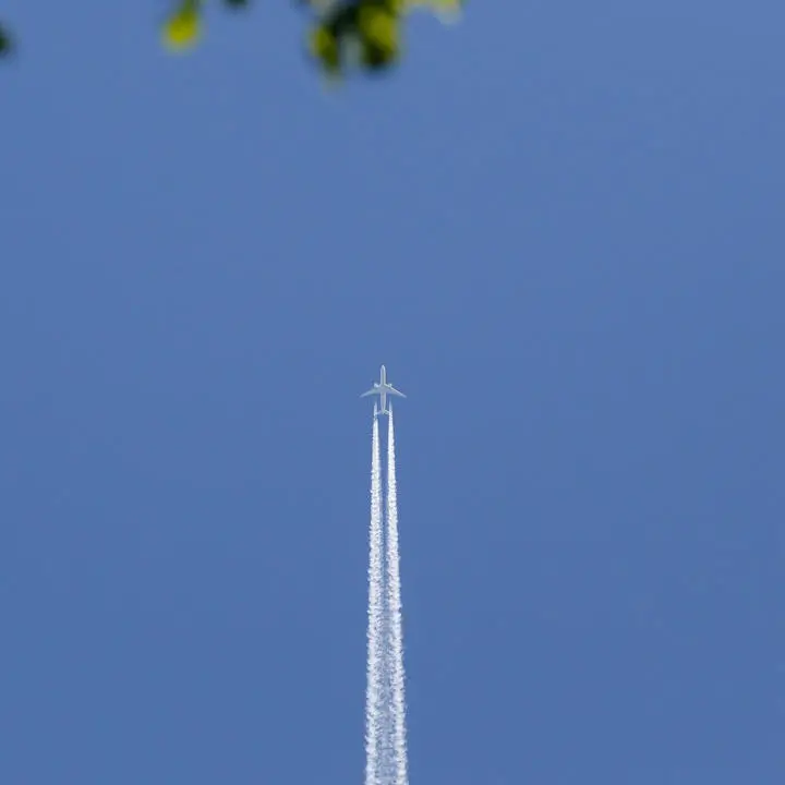 aircraft in flight