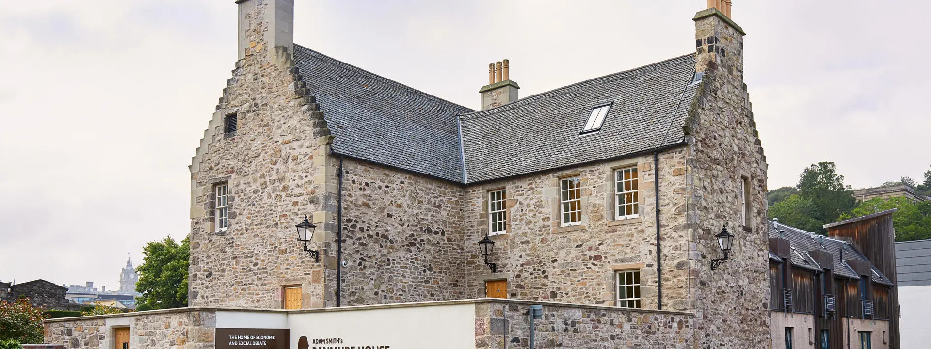 Panmure House in Edinburgh, the former home of 18th century Scots economist Adam Smith.