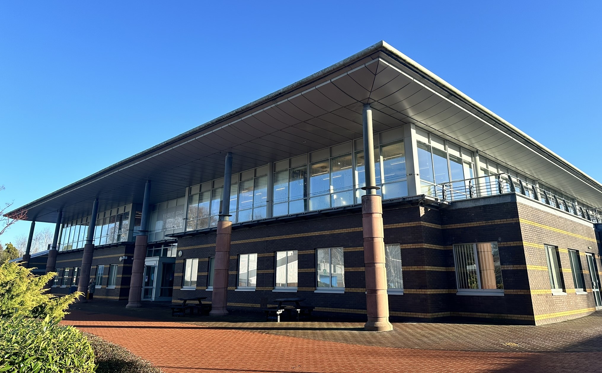 External building of the Edinburgh Business School