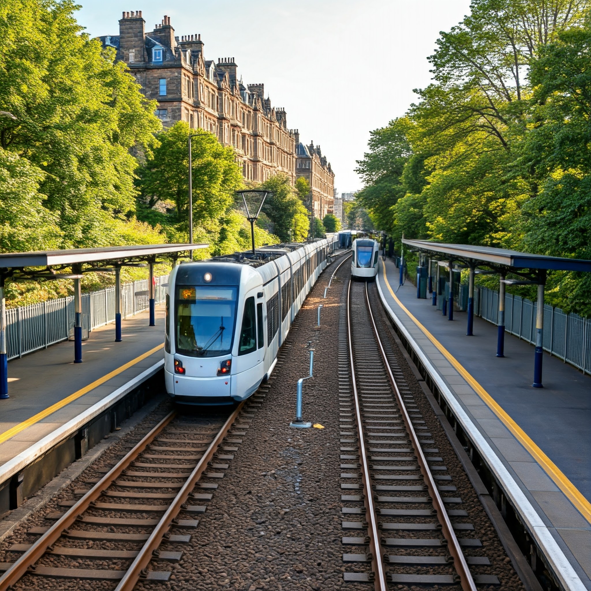 AI image of how the tram-trains might look.