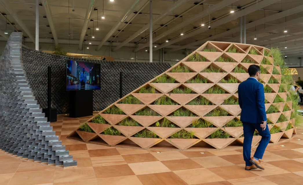 K-BRIQ showcase at COP28. Photo by Askar Nymand. K-BRIQ showcase at COP28. Photo by Askar Nymand.
