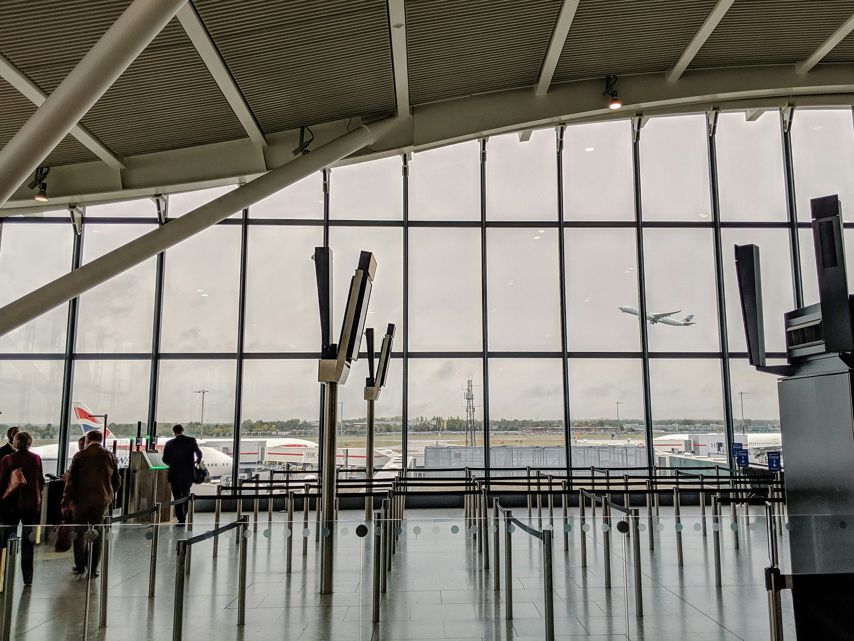 London Heathrow is one of the world’s busiest airports. Photo by Tomek Baginski, Unsplash. London Heathrow Airport. Photo by Tomek Baginski, Unsplash.