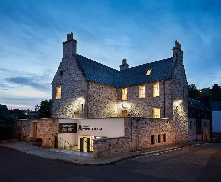 Image shows the exterior of Panmure House