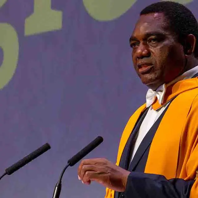 President of Zambia receives honorary degree | Heriot-Watt University